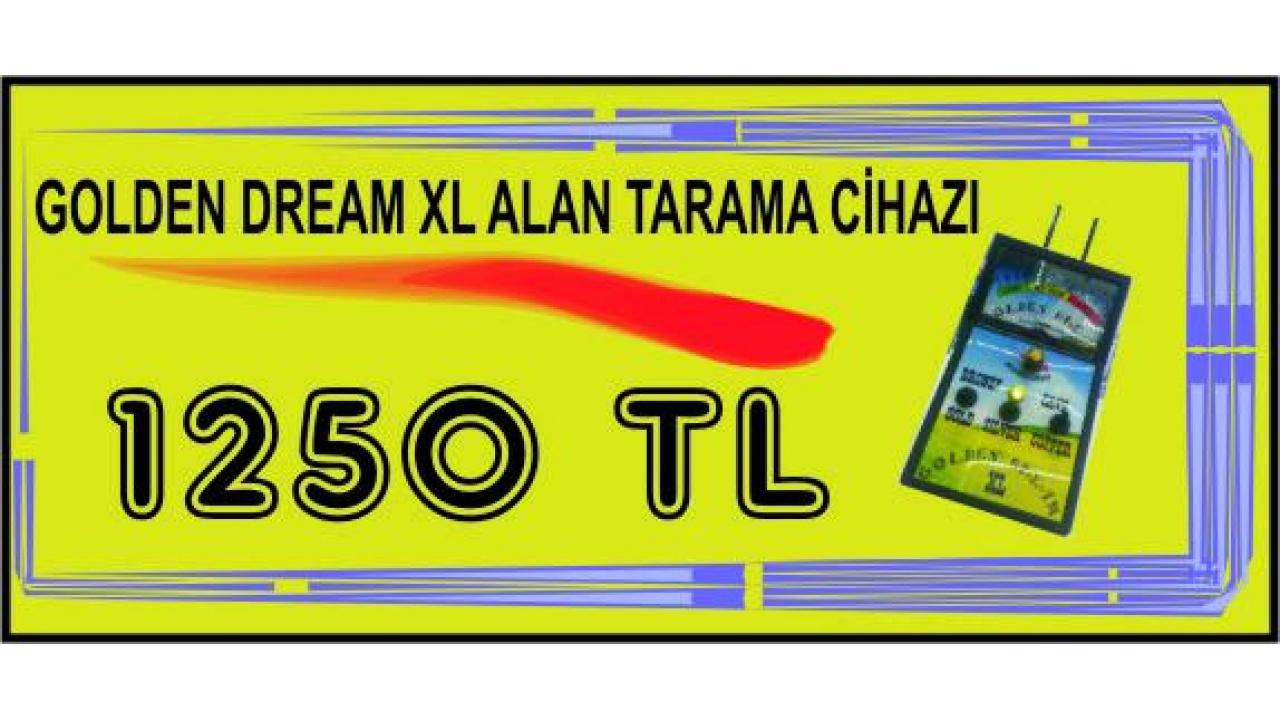 GOLDEN DREAM XL ALAN TARAMA CIHAZI PROFESYONELLER IÇIN