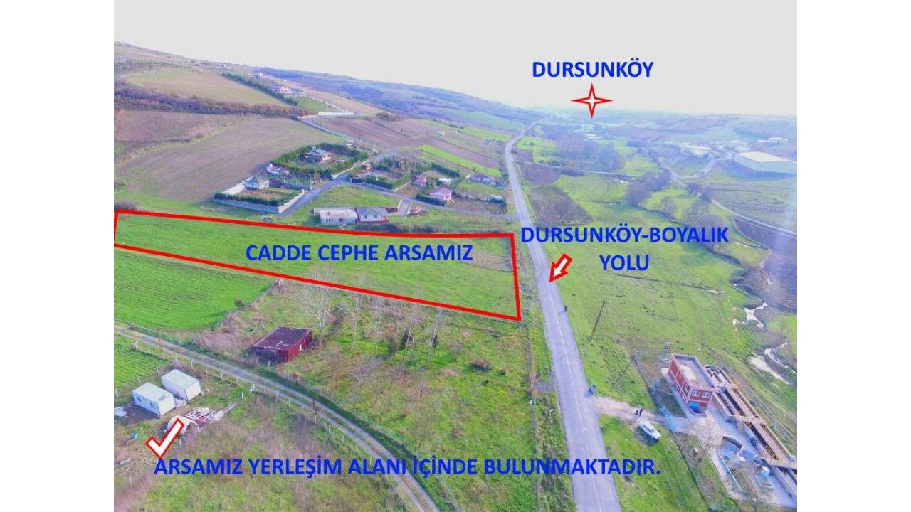 KADIOĞLU'ndan BOYALIK'TA KIŞ KAMPANYASI CADDE CEPHE MÜTHİŞ ARSA