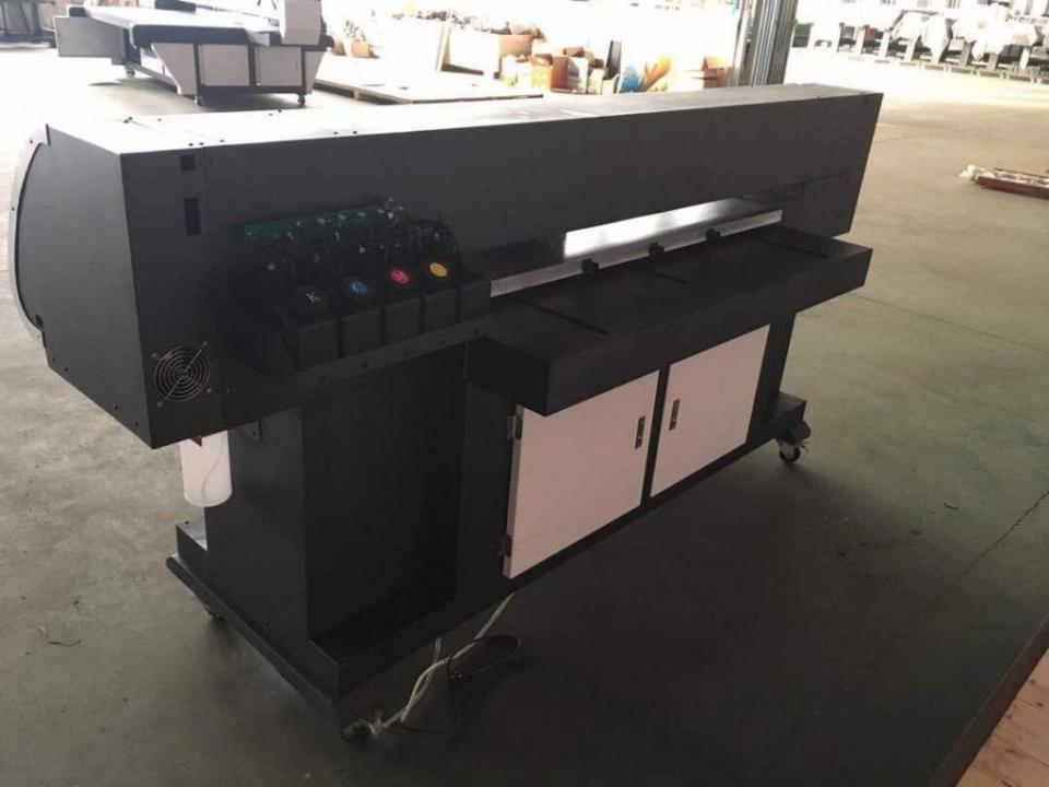 Uvflatbed dx7 çift kafa baskı makinası