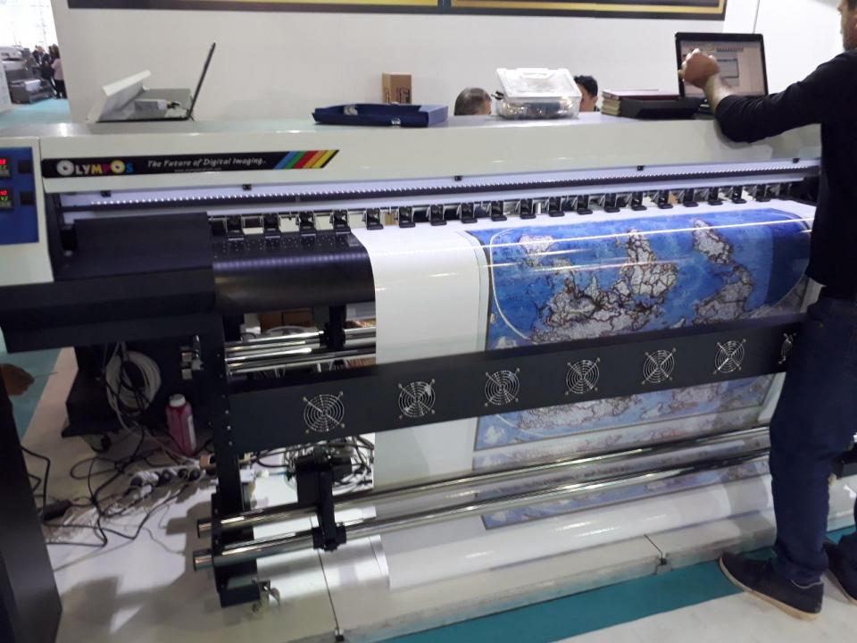 Olympos Epson DX7 Eko Solvent 180cm Dijital Baskı PLOTTER MAKİNA